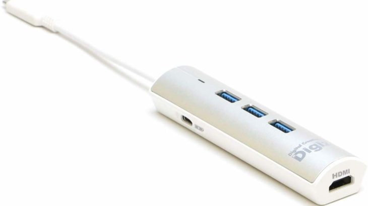 USB Type-cでHDMIデュスプレイ出力と電源給電が出来てUSBポートハブもオススメ製品